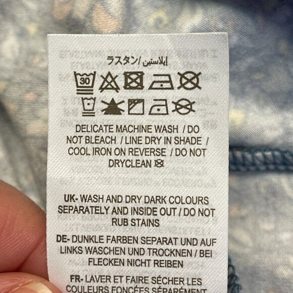 Boden Blue Floral Maxi Dress - Picture 11 of 14